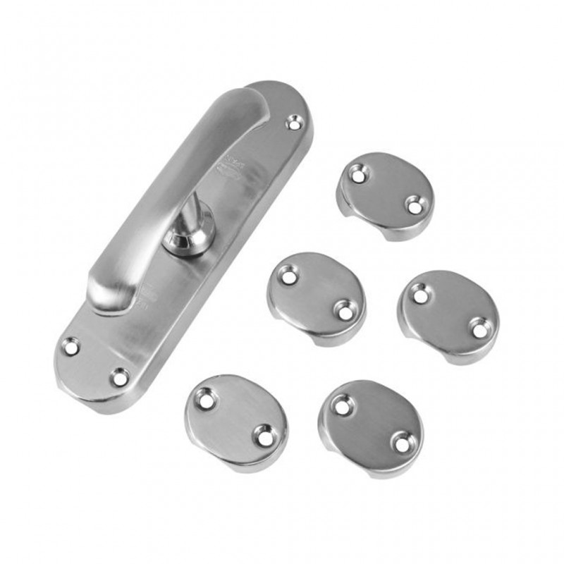 DECORATIVE WINDOW LATCH / MAT NICKEL WINDOW EXTERNAL LATCH LOCKS